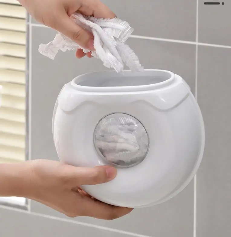 Коробка для хранения Clingfilm Съемный Настенный подвесной бытовой мешок мусора одноразовый контейнер и отделки пластиковые