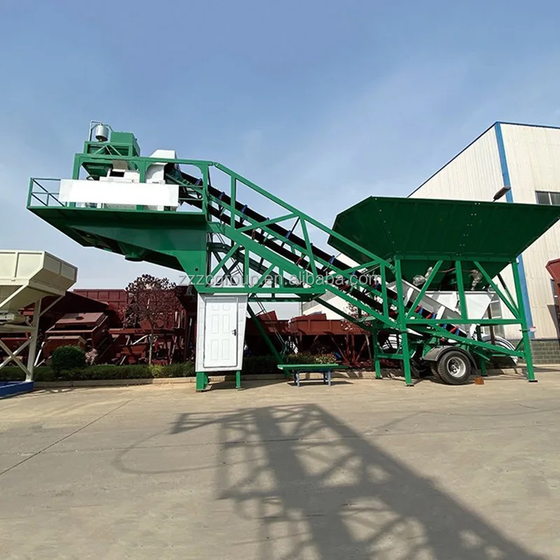 Sinoma Good quality discount price mini concrete batching plant concrete mixing equipment for sale
