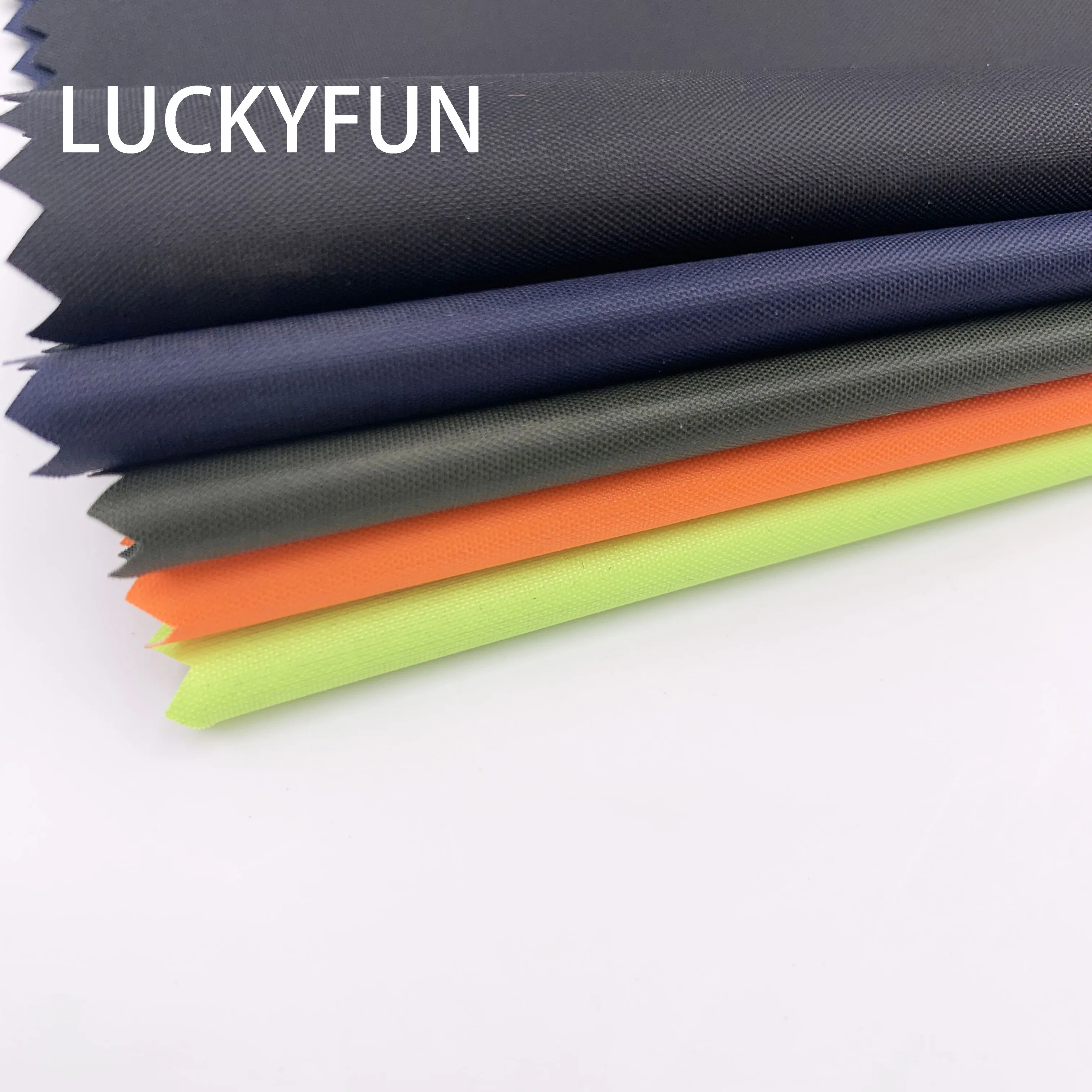 Silver coated polyester taffeta 190t waterproof raincoat fabric