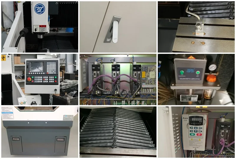 High precision processing metal CNC machine magnesium Aluminum Zine