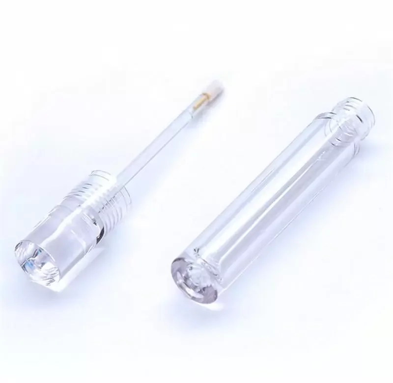 Custom High Quality Unique Lipgloss Tube Empty Cosmetic Container Packaging Clear Pink 10g 15g Squeeze 10ml Lip gloss Tube