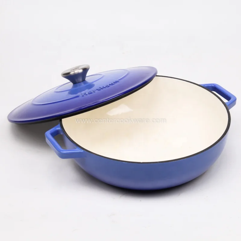 Dutch Oven Enamel Cast iron Casserole tableware