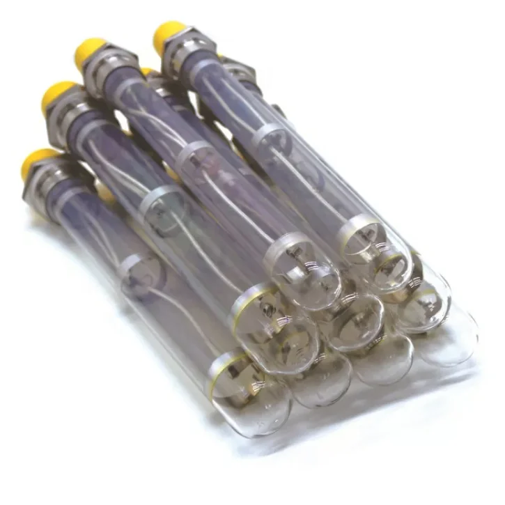 nano coated heating quartz heat resistant glass tube filmed glass for coffee machine heater