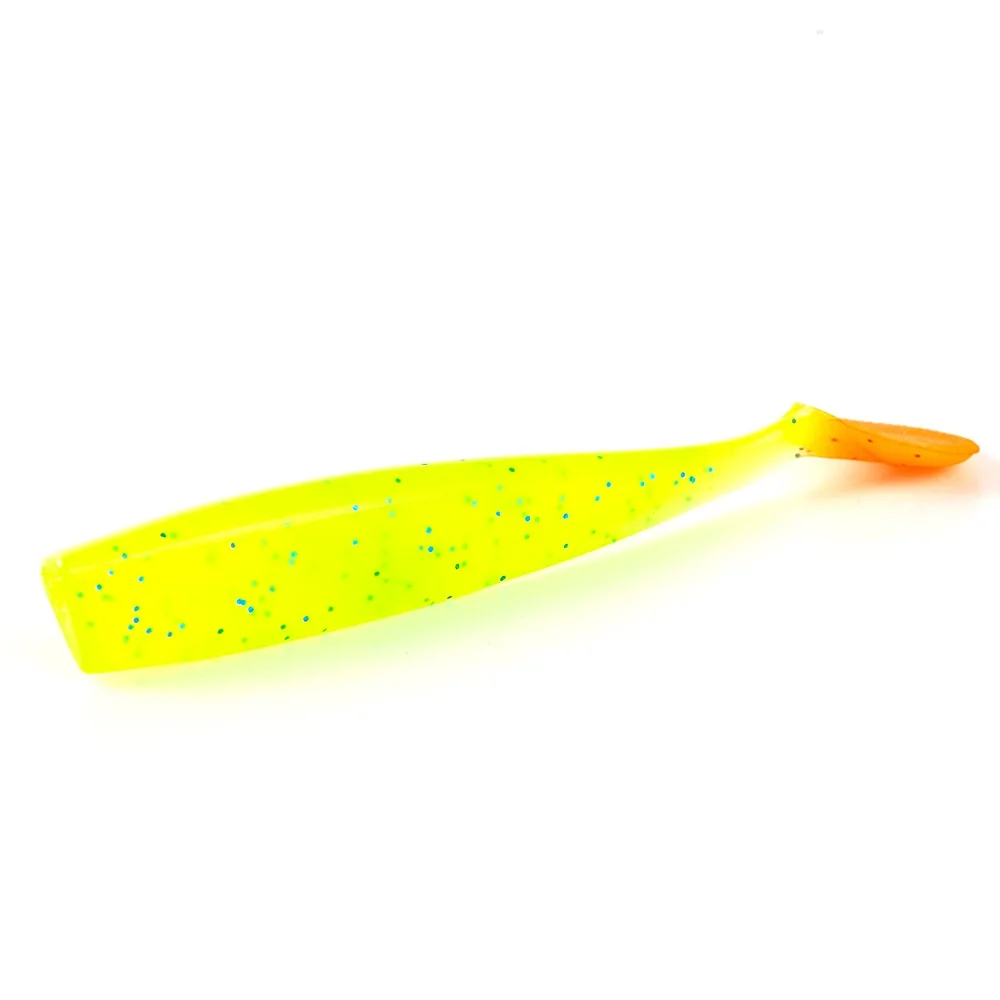 Fishing soft bait lures 100mm 7.7g Soft Plastic Shad Worm lures Carp Artificia Wobblers