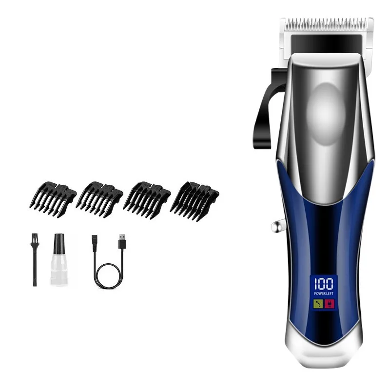 Professional hair cut machine waterproof wireless men barbers salon electric 0mm all metal trimmer buy hair clippers