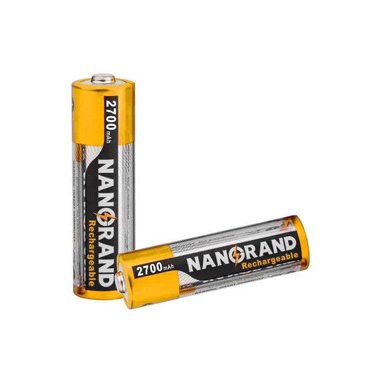 China manufacturer aa HR6  aaa HR03 1.2V battery pack dry ni-mh rechargeable batteries battery