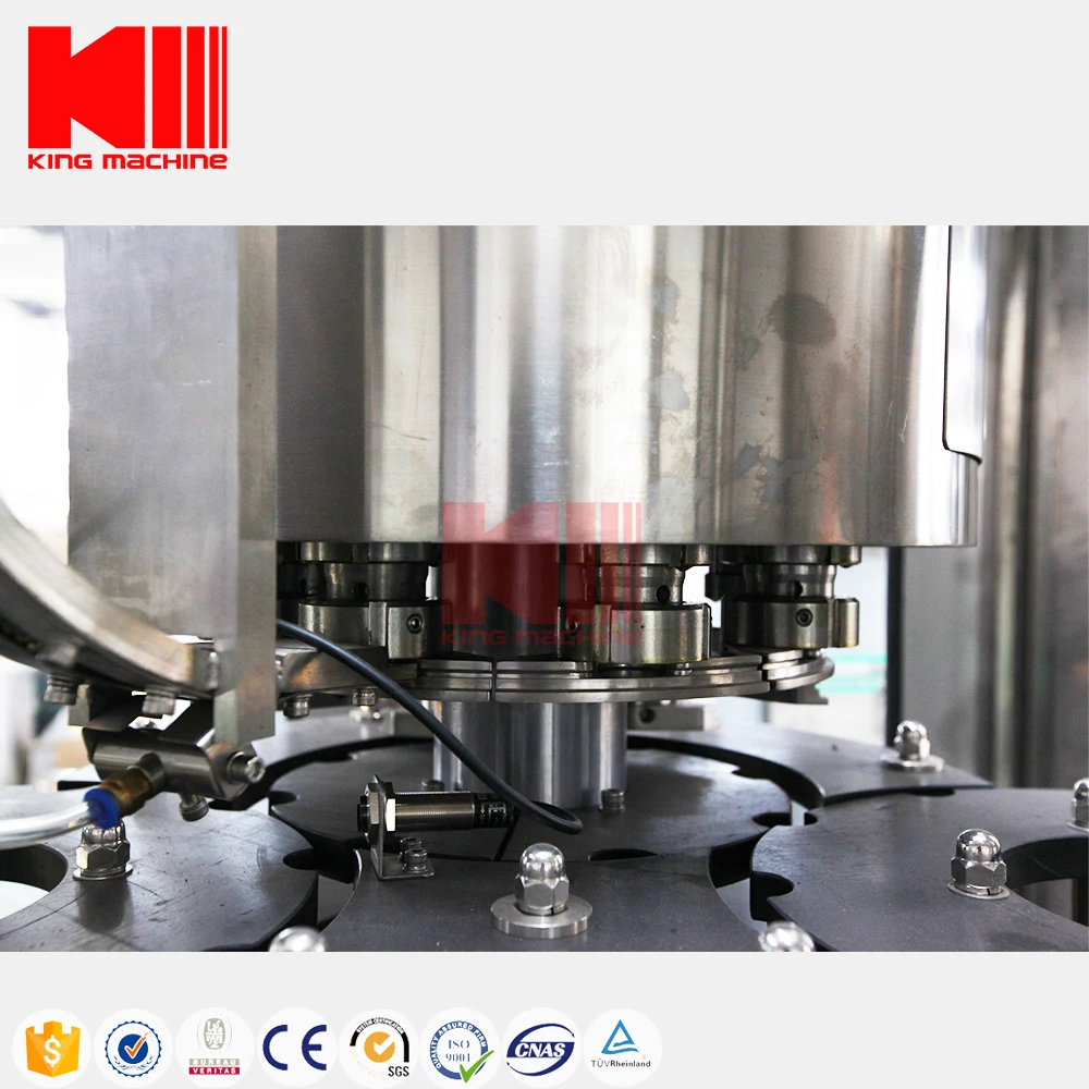 Automatic beverage energy cold drink soda soft sparkling water carbonated drink bottle making filling bottling machine