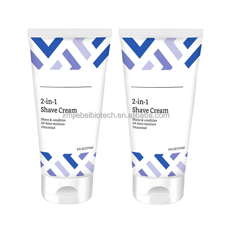 Unscented Shaving Cream 2 in 1 Shave And Condition Brushless Face Care Shave Cream
