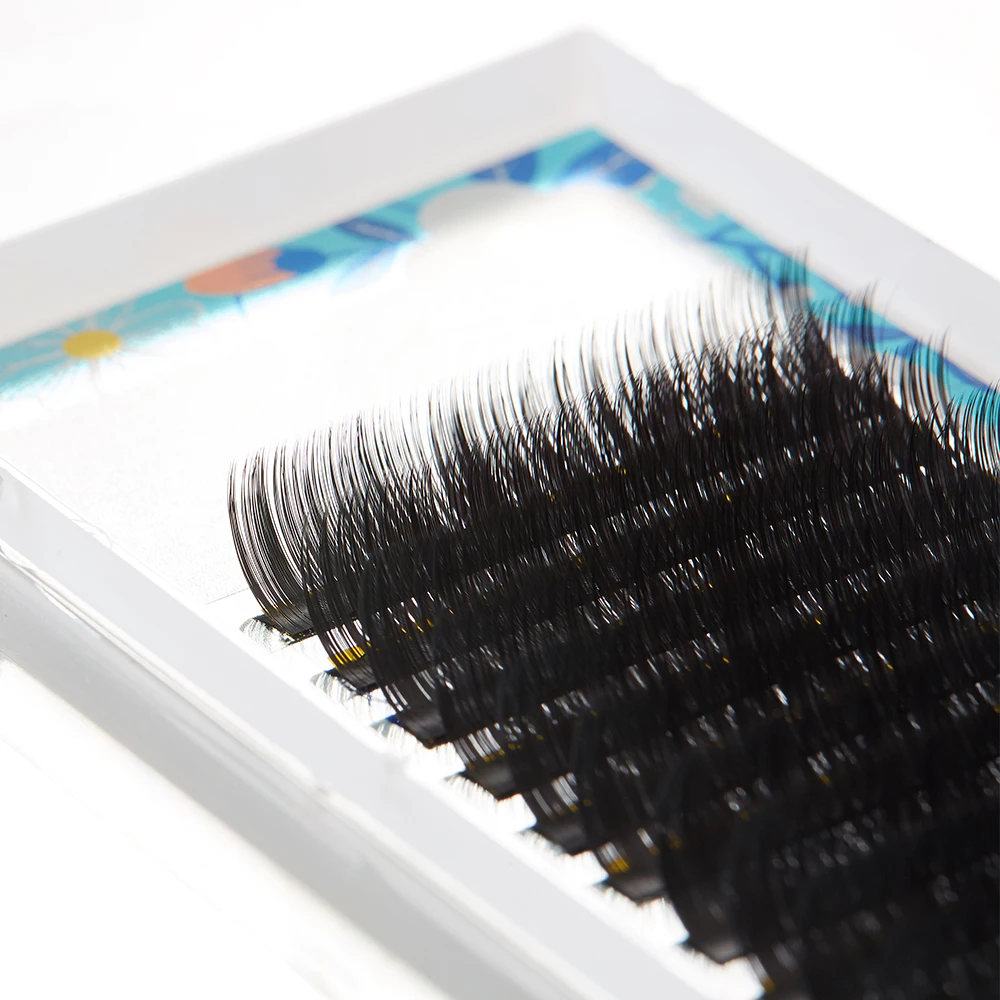 Yelix  Individual Classic Lashes Premium Pbt B C Cc D Dd Curl Single Mink Individual False Eyelash Extensions