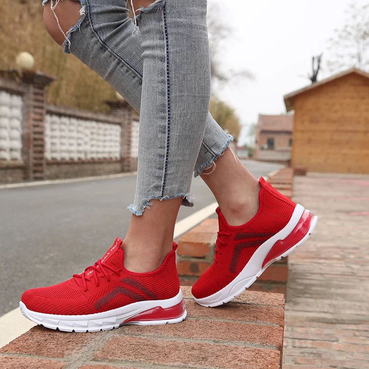 Оптовый Поставщик, высококачественные женские модные кроссовки для бега, летняя Черная Женская обувь для бега, кроссовки, теннисная обувь для девочек