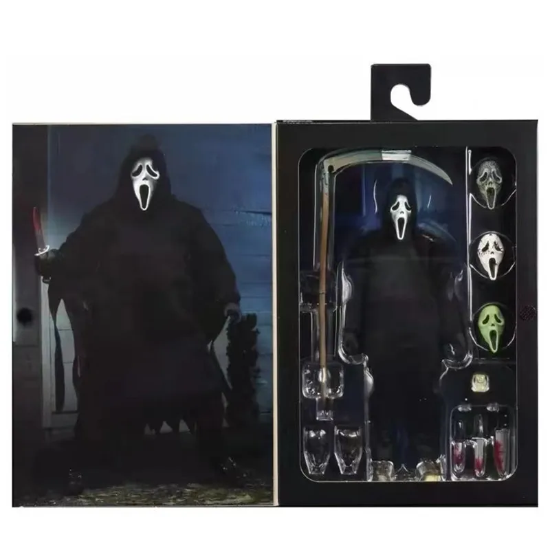 NECA Scream Ghost Face Figure Doll Ghostface Model Toy