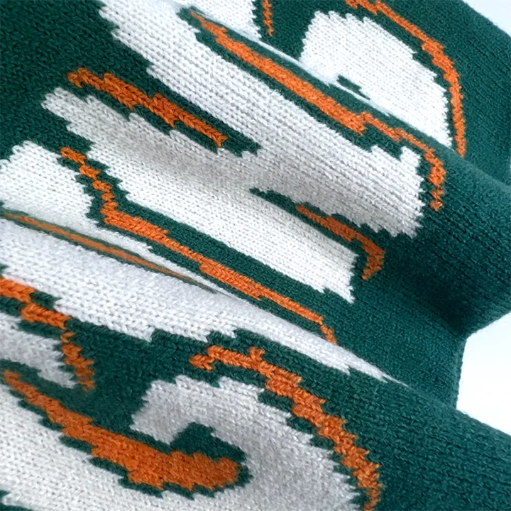 Wholesale High Quality 100% Cotton Knitted Winter Hats For Men Acrylic Custom Jacquard Beanies