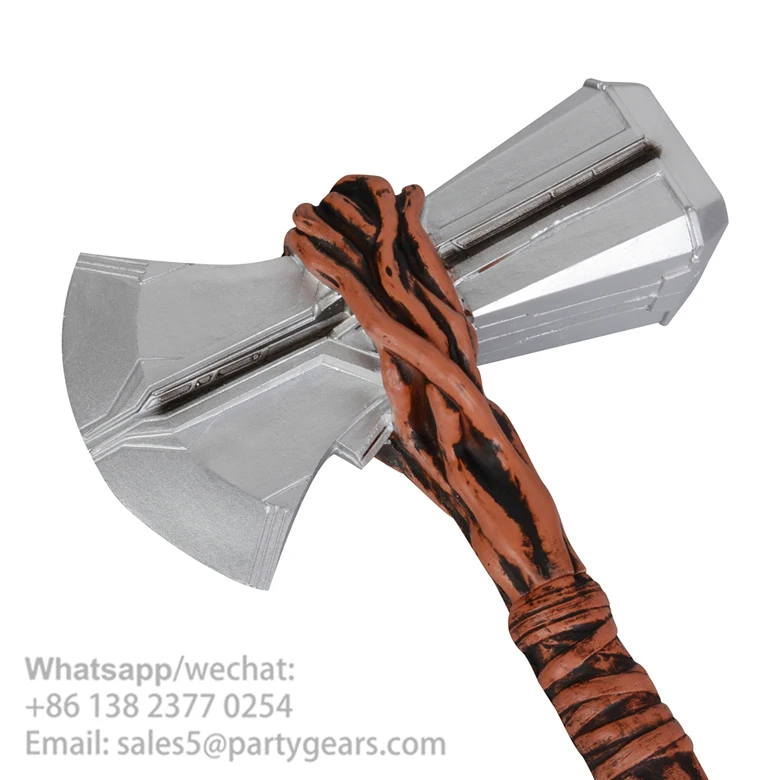 2022 Новый Съемный Детский игрушечный топор реквизит для Хэллоуина косплея фильма оружие из ПУ пены Stormbreaker Thor топор