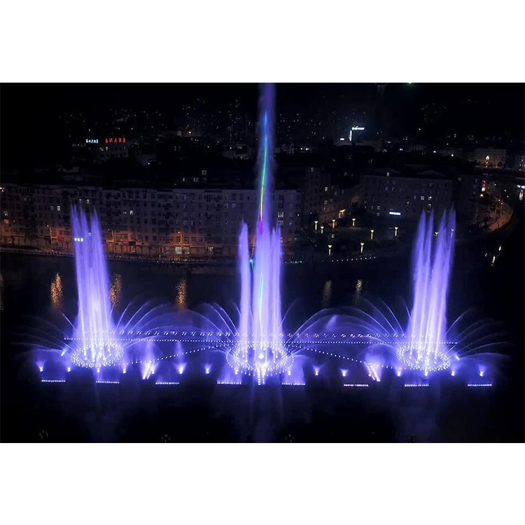 Outdoor Large Natural Lake Buy Water Fountains Floating Music Dancing Water Fountain Show Nozzles