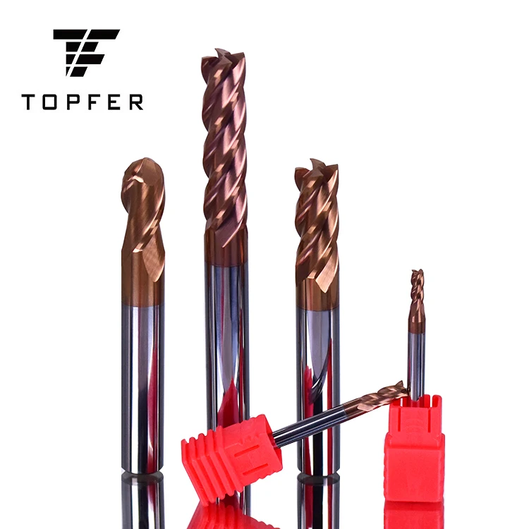 
Tungsten Carbide Steel V Groove Square CNC Engraving Milling Cutter for Stainless Steel 