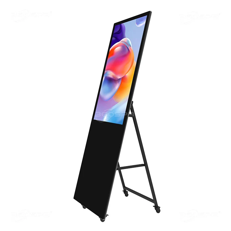 360SPB|IPI55' Indoor floor standing  makita 18v battery digital signage and display touch advertising kiosk