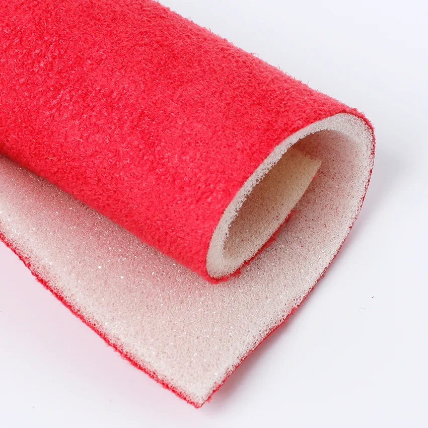 Car Interior Fabric Suede Fabric Adhesive Sponge Ceiling Steering Wheel Cover Double-layer Fleece Fabric