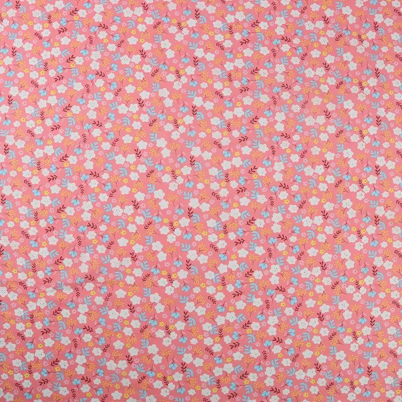 Customized Design 100 English Japanese Poplin Plain Cotton Printed Fabric for Garment