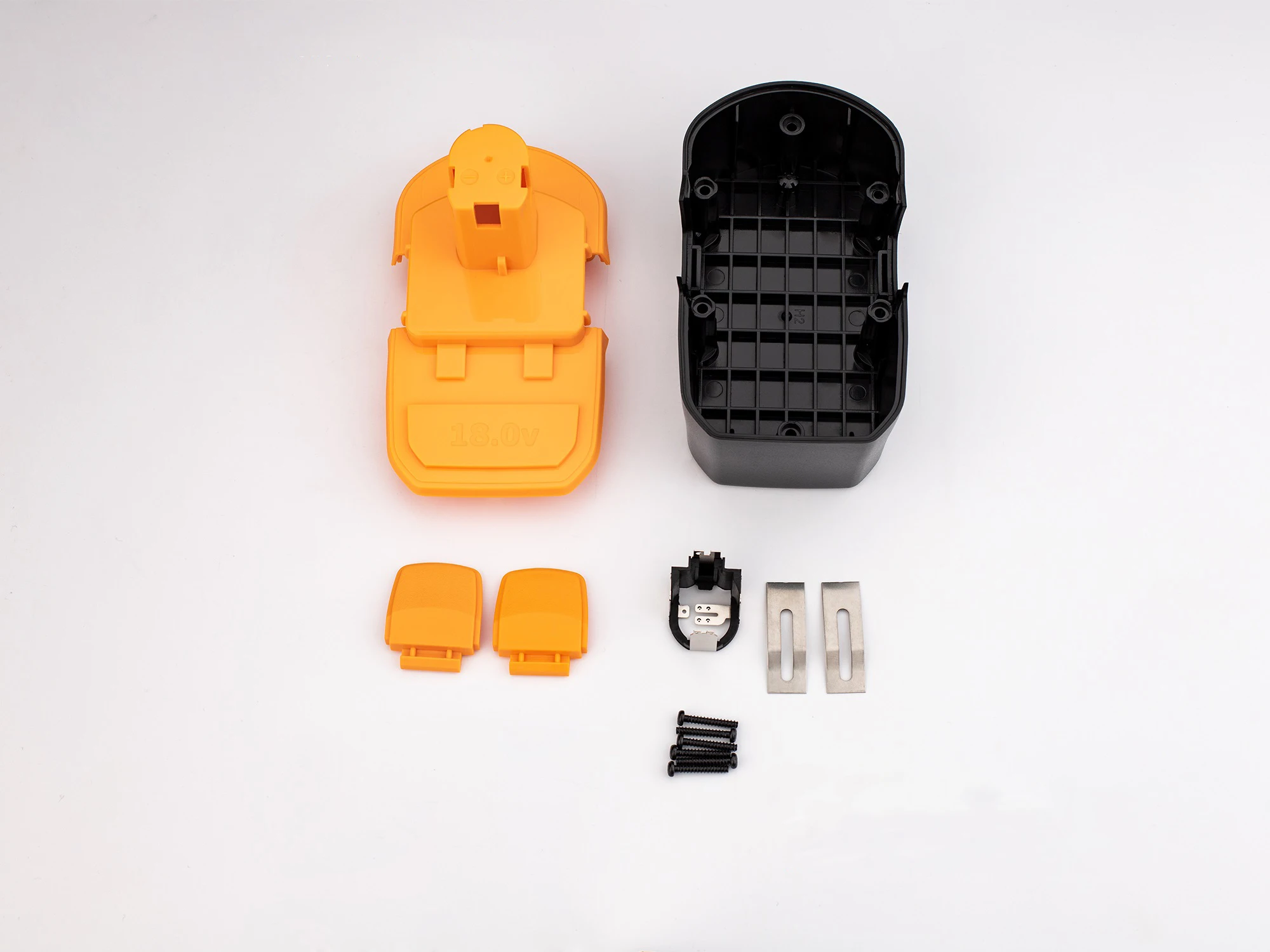 Пластиковый корпус Ryob P108 18 В пластиковый пластиковая крышка bms 15 ячеек 18650 P107 P106 PC105 9.0AH комплект печатных плат