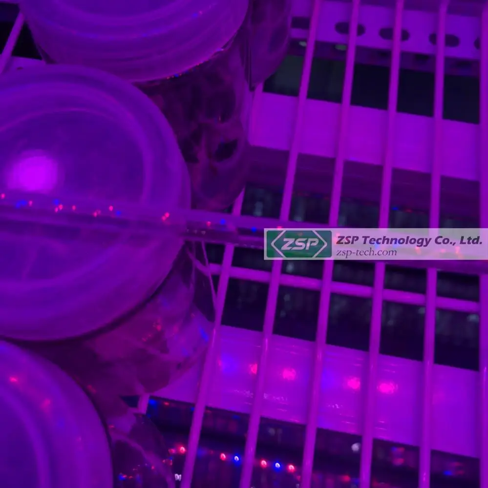 ZSP waterproof ZPDT802 LED Grow Light tissue culture philodendron