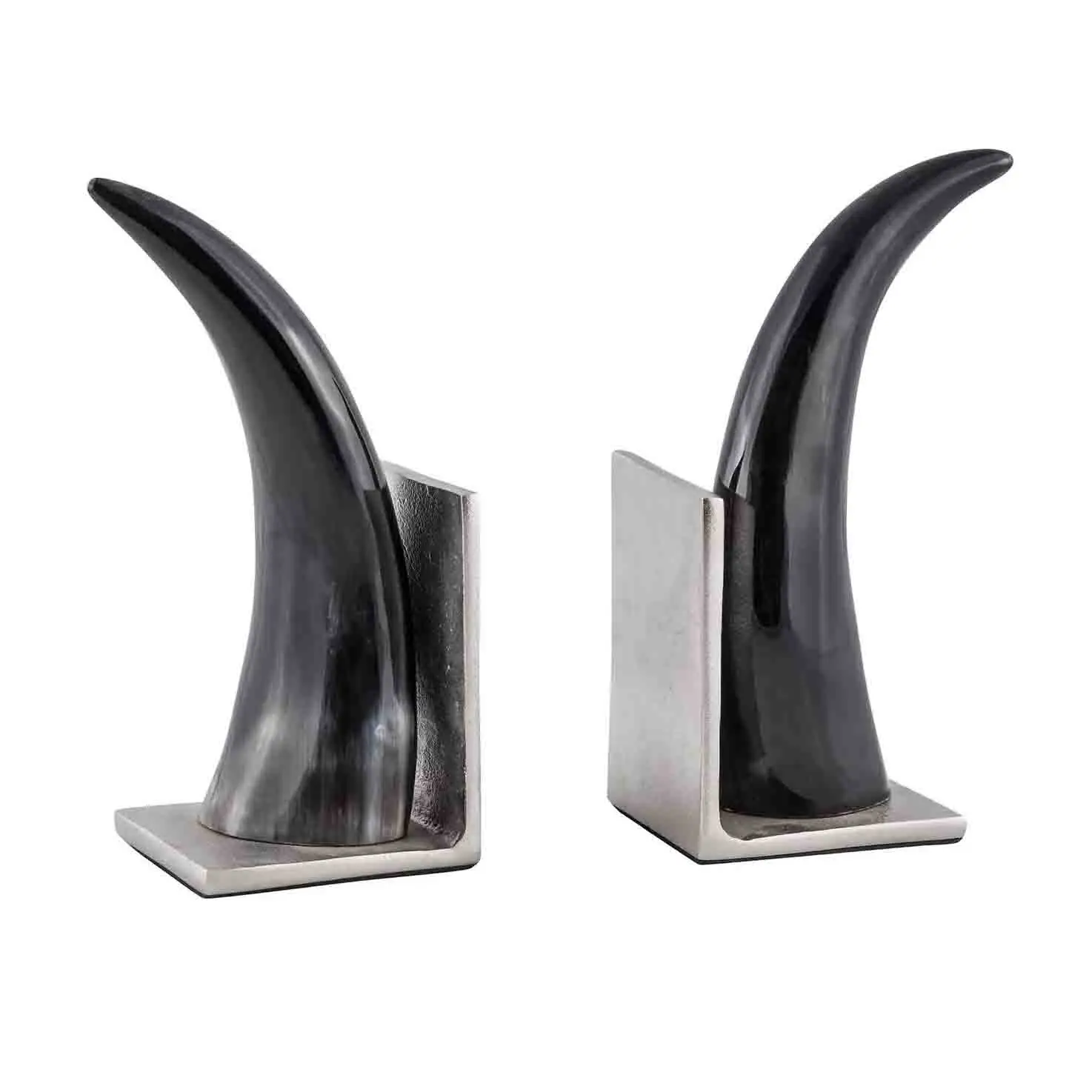 2024 New Arrival Home Tabletop Metal Designer Bookends For Library Casting Gold Desk Bookends Arts And Craft Customized Bookends