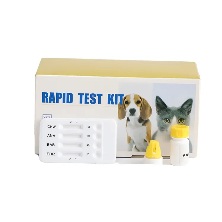 Fast testing result EHR-ANA-BAB test kits for for veterinary use