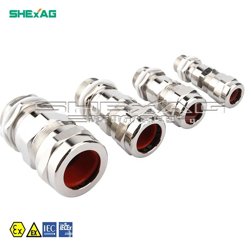 Free Sample m40x15 dual-sealing cable glands explosionproof cable gland india