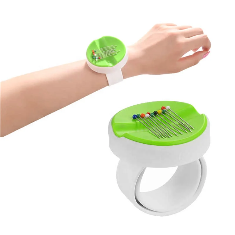 Portable Sewing Magnetic Box Needle Pad Magnetic Sewing Tool DIY Wrist Kit Tool Storage Box