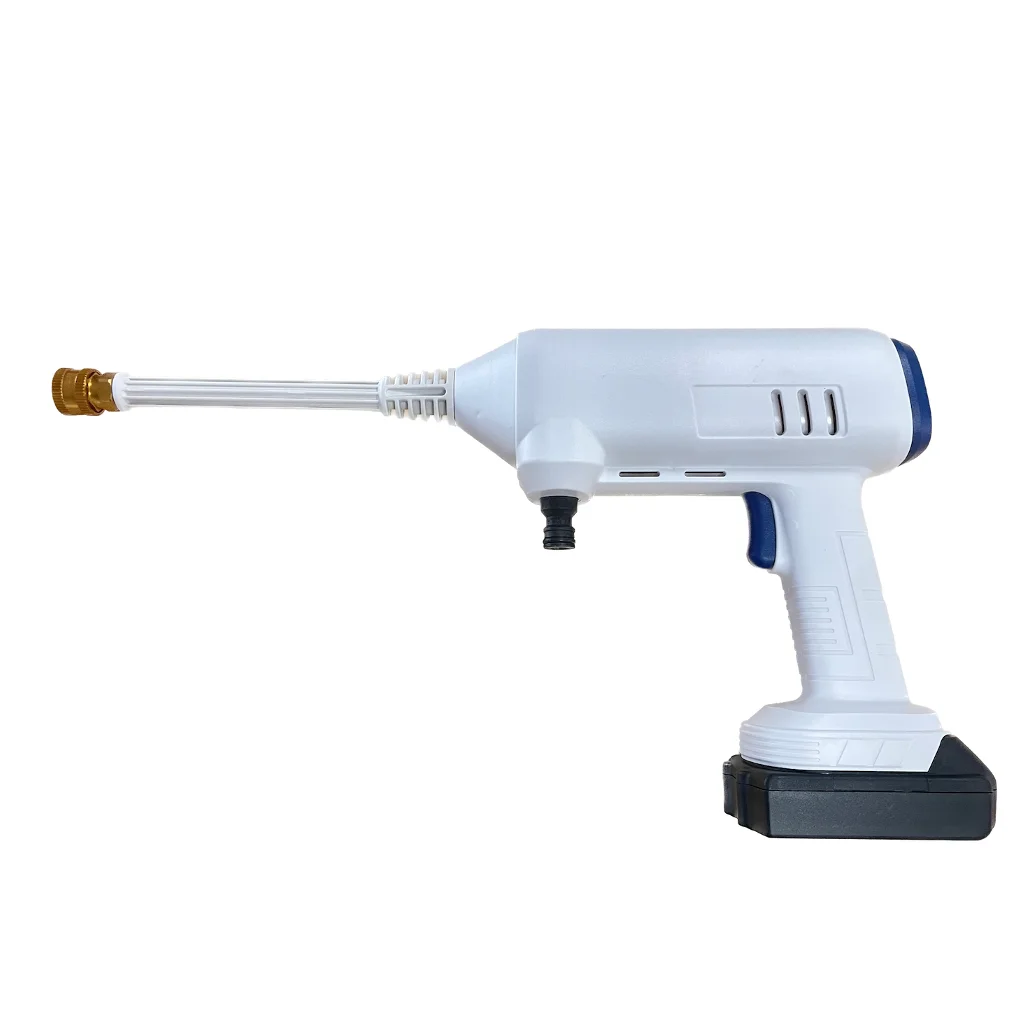 High End Premium Quality Car Wash Machine Water GunFactory made Lithium Battery Car Washing Gun 21V Wireless Car wash gun