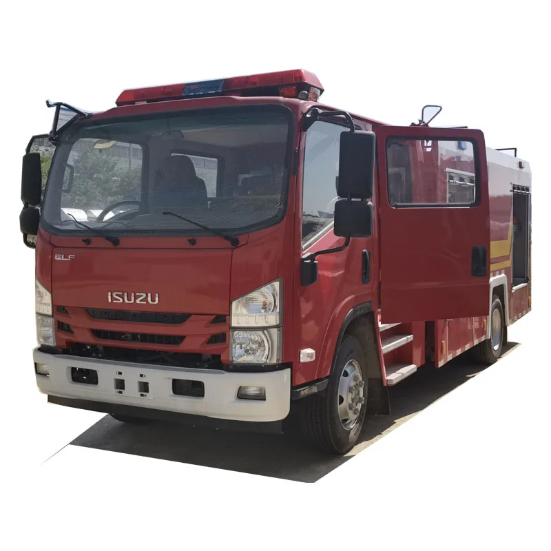 ISUZU Multifunctional fire truck 3 m3 fire truck foam powder rescue truck