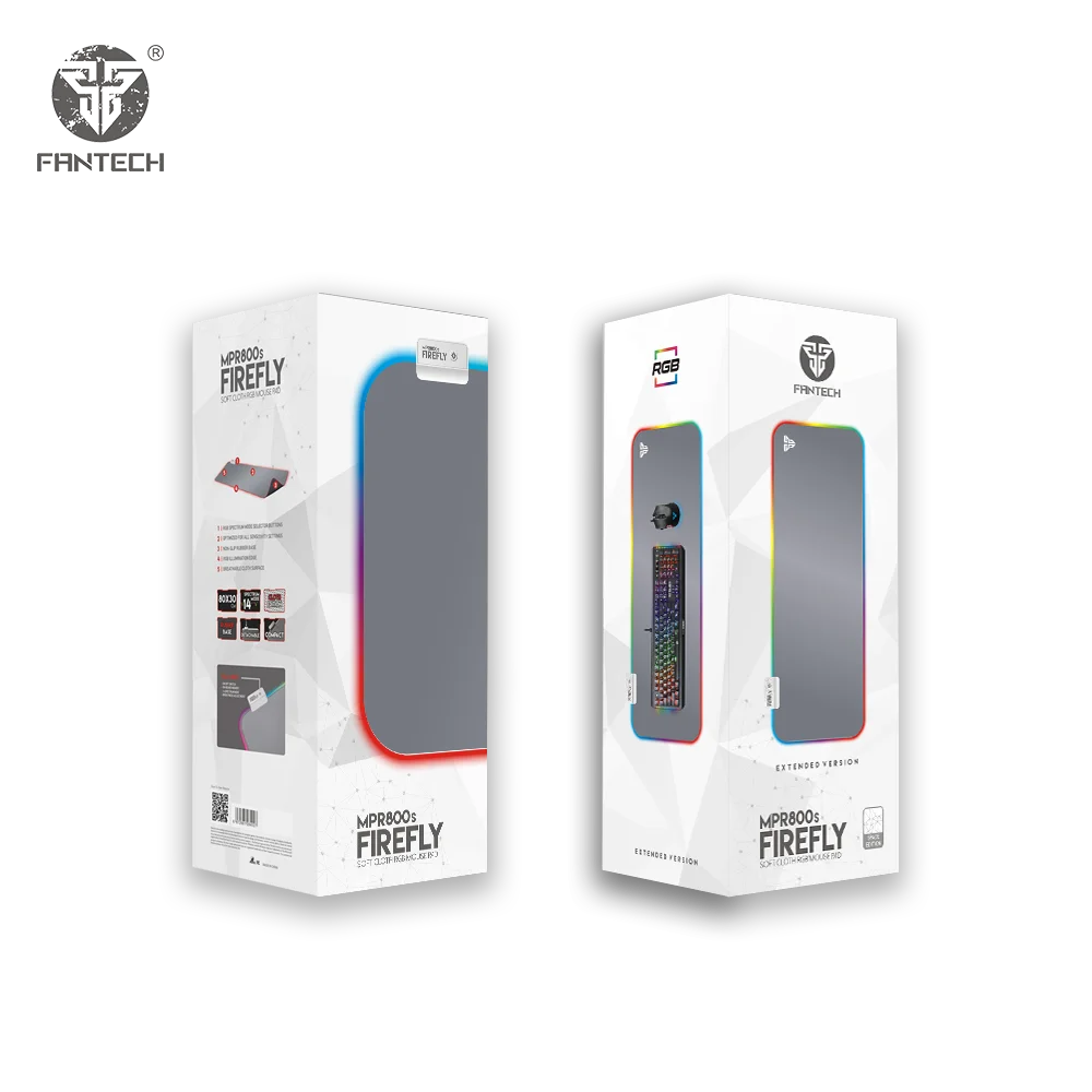 New Fantech MPR800S Space Edition Big Size RGB Gaming Mouse Pad