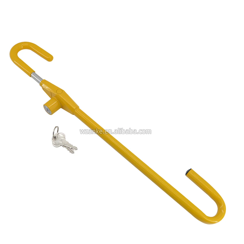 Universal vehicle Steering Wheel Lock pedal clutch car anti theft lock adjustable security tool heavy duty accessories