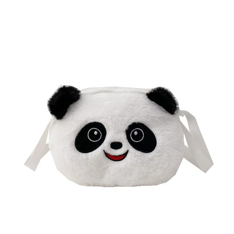 New plush toy bag Panda cartoon creative cute grab machine doll single shoulder back oblique cross bag network red girl