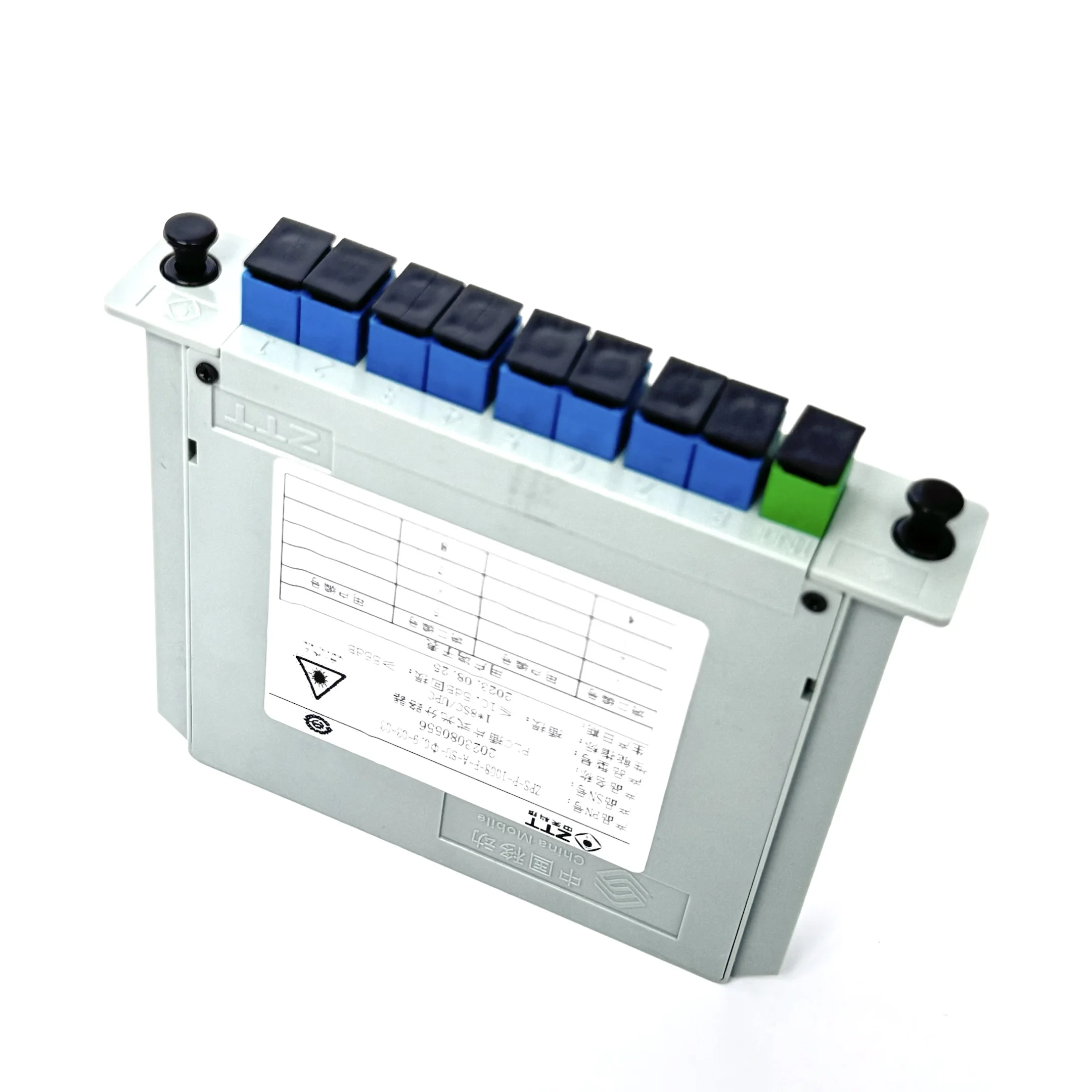 1x8 кассеты PLC волоконно-оптический разветвитель с SC/APC штекерные вставки разъемы LGX модуль