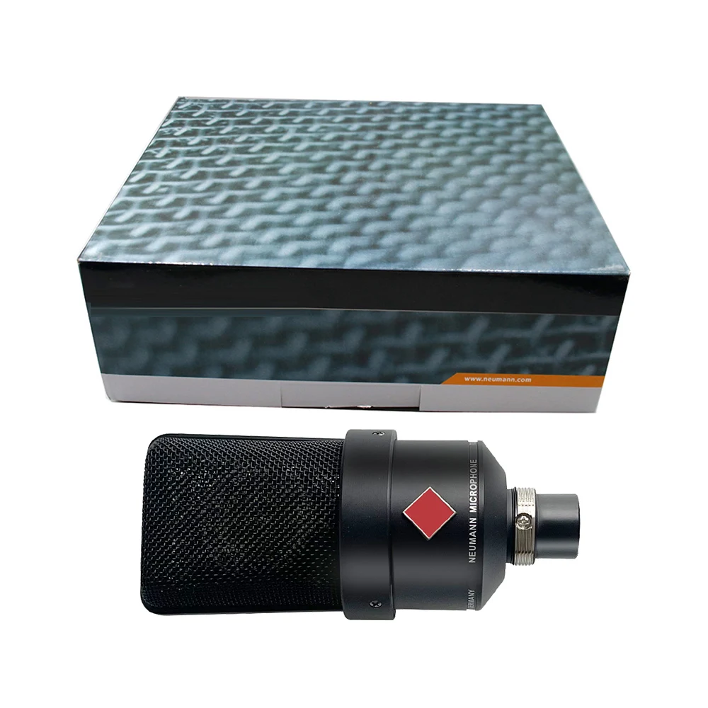 TLM 103 Studio Condenser Microphone Low Self-Noise Vocals Instrument Recording Crystal-Clear Sound Metal Wired XLR Connector