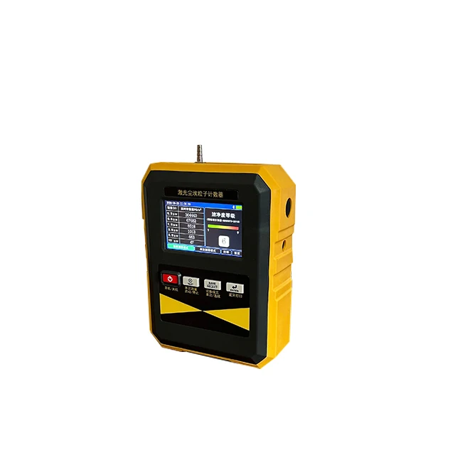 Jucheng Dust Monitoring Data Logger Portable AQM instrument TSP P10 displays PM2.5 dust monitoring with GPS