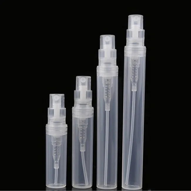 2ML 3ML 4ML 5ML Perfume Pen Carry  Perfume Spray Bottle Mini Clear Plastic  Sample Packaging Bottle  Perfume Atomizer