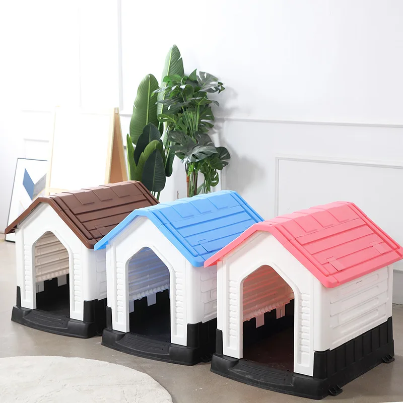 Wholesale buy Outdoor Usage Large Size Removable Rainproof Plastic Dog House With Window