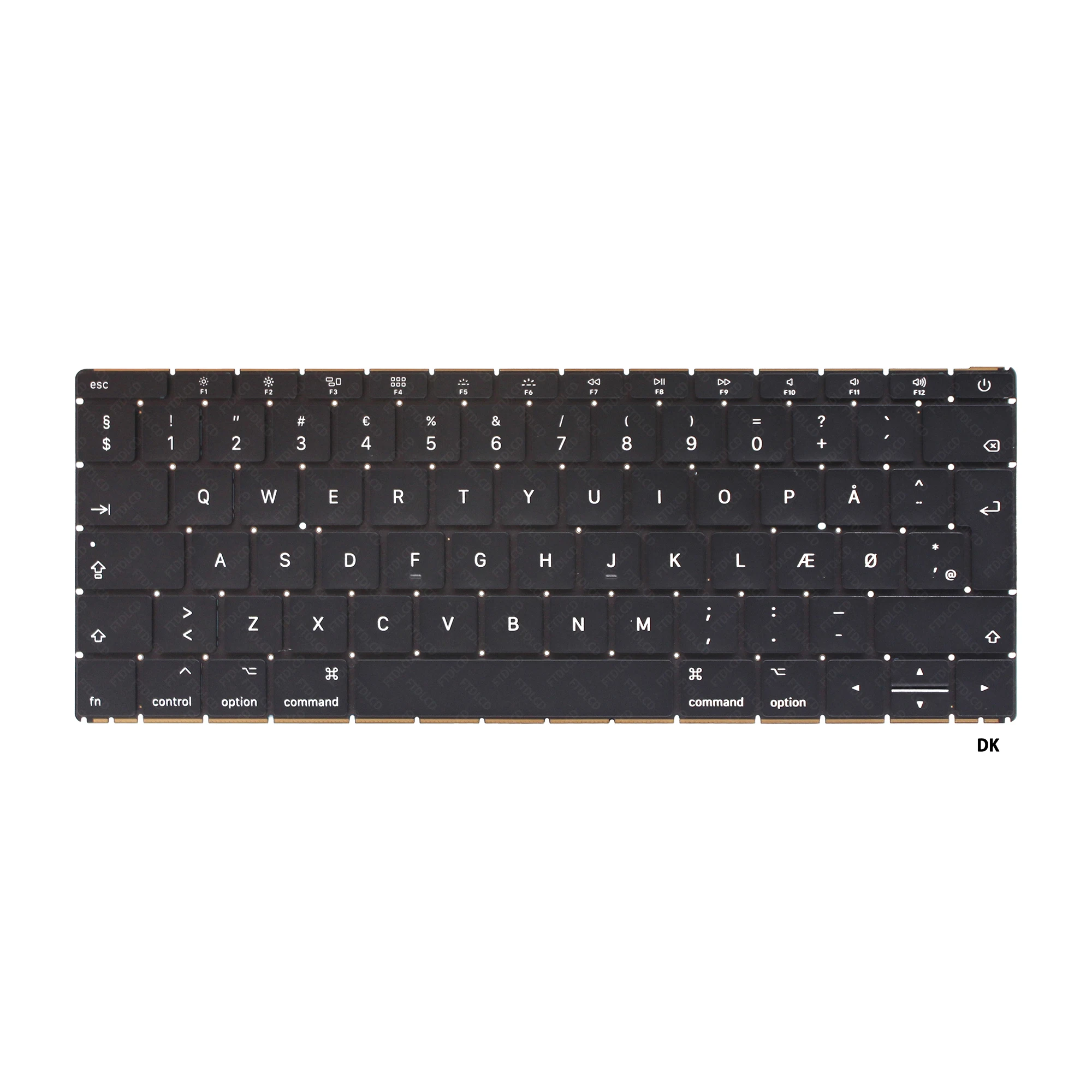 Laptop A1534 Keyboard 2015 Year for Macbook 12 inches Laptop US UK RU Arabic French Spanish German Korean Thai Danish Keyboards