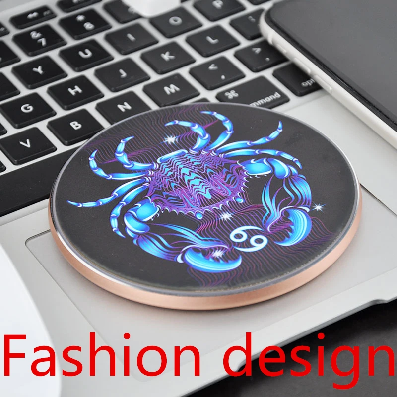 2022 fashion quick portable wireless phone charger for table