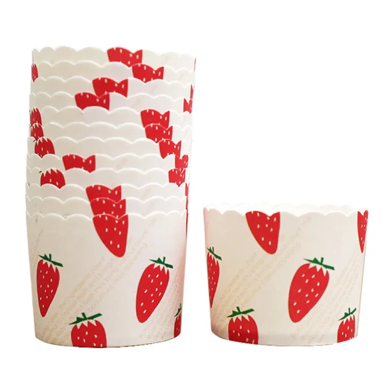 
PE Coated Cupcake Wrapper Paper Cake Baking Cups 