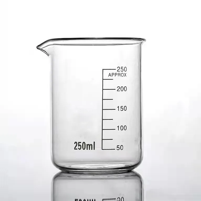 Customized Borosilicate Glass 3.3 Laboratory Glassware 5ml-1000ml Heat Resistant Glass Beaker