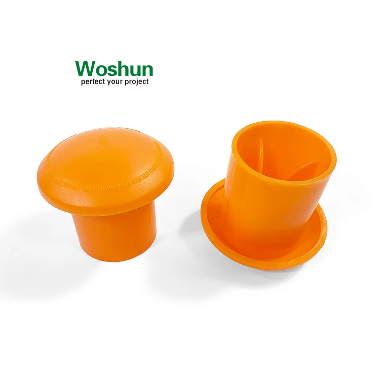 8mm-32mm #3-#8 Yellow Rebar Mushroom Cap Factory Wholesale Rebar Cap Plastic Rebar Safety Caps