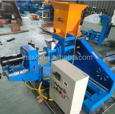 Animal Floating Fish Feed Pellet Mill Extruder Making Machine Chinese Factory Floating Fish Feed Extruder