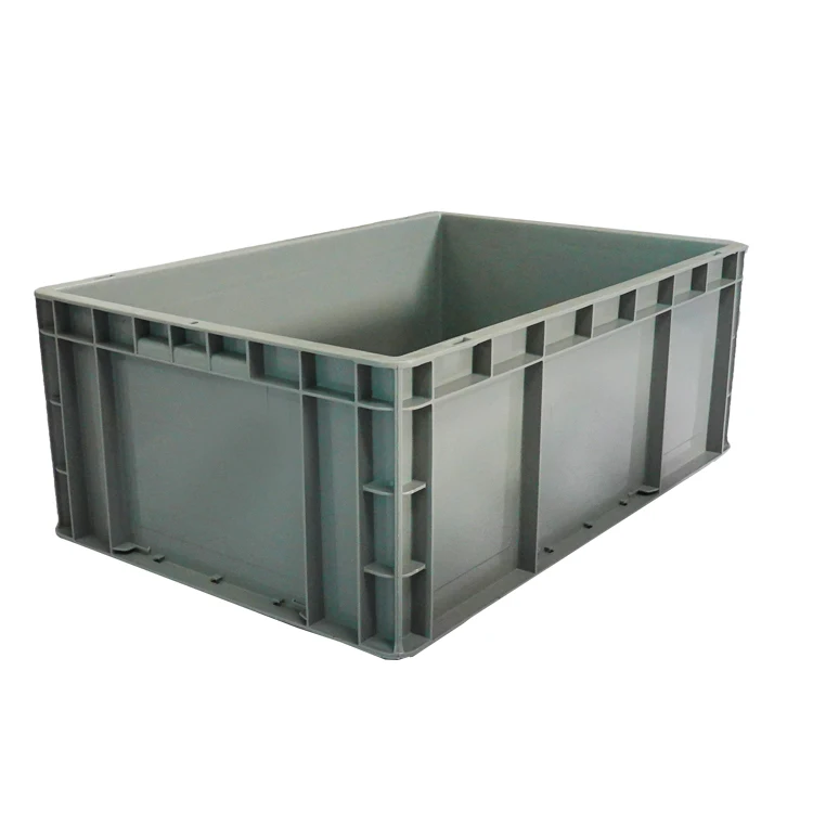 Large Size Stackable Moving Container Euro Standard Plastic Box For Workshop Use