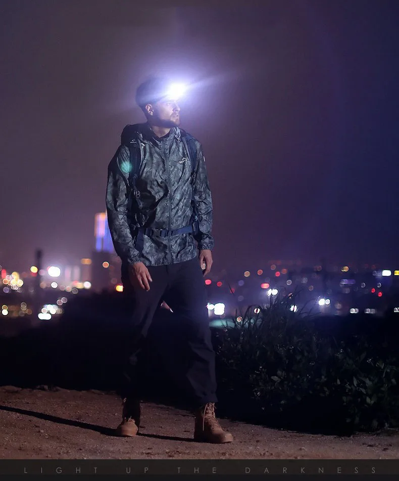 5 Light Modes Portable Mini Powerful Rechargeable Camp Led Headlight Headlamp