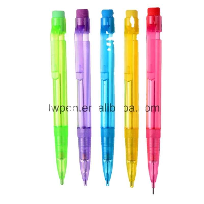 0.7mm Colored mechanical Pencil with eraser