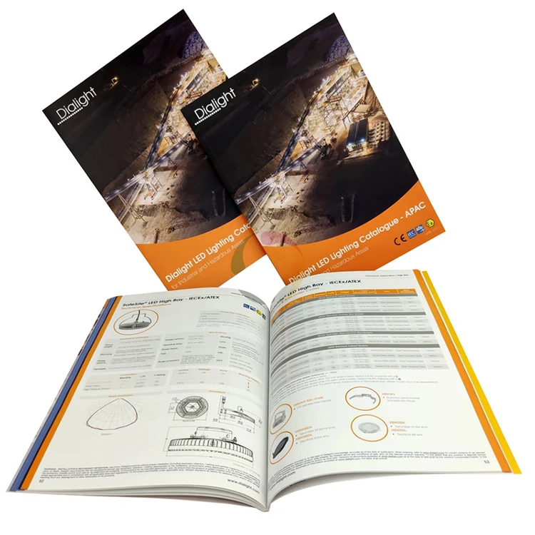 China Printing Service Hardcover Softcover Book Publishing Printing Literature Catalog Printing Livre De Impression