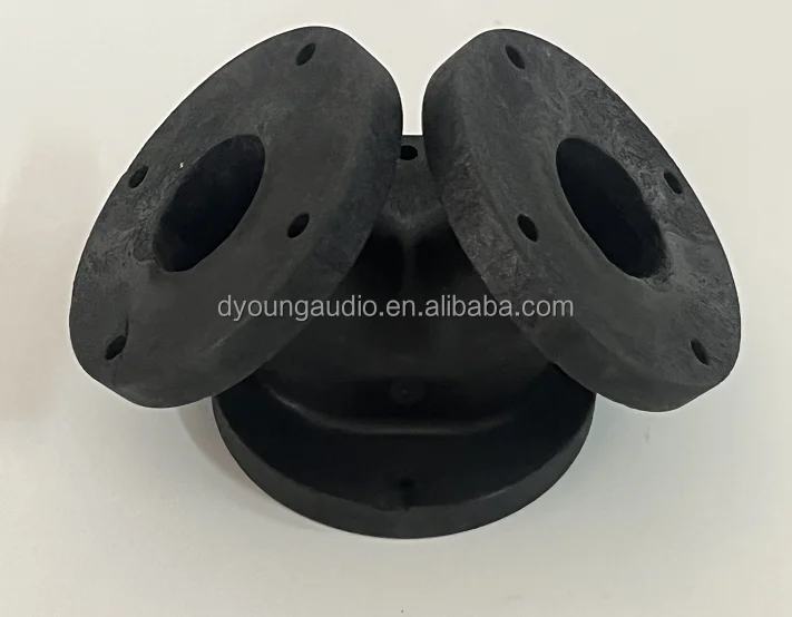 Dual Manifold Adapter to Two 1.5 inch or 1.4 inch  Bolt-On Driver to 2 inch Horn