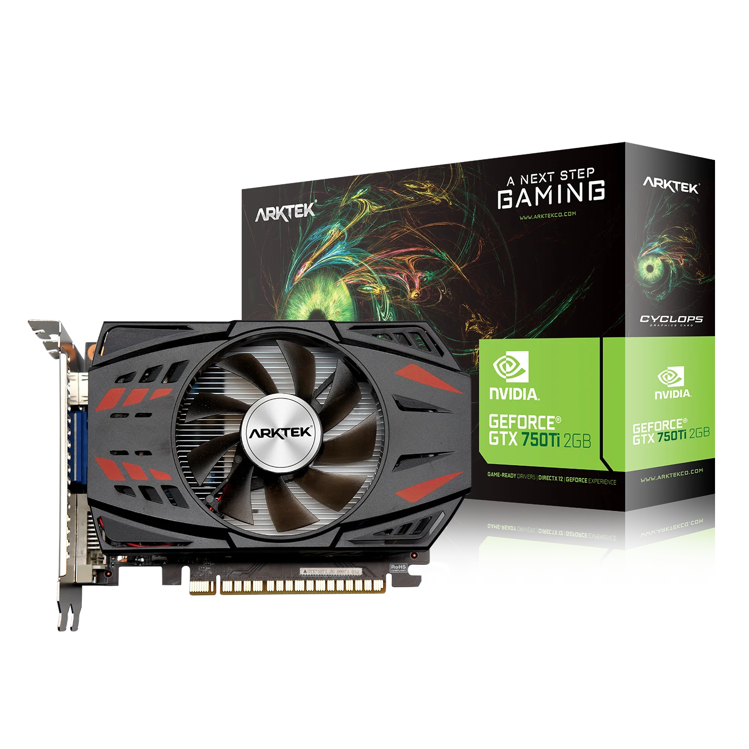 Высокопроизводительная видеокарта Gddr5 Gtx750 Gtx750Ti 2G 4G